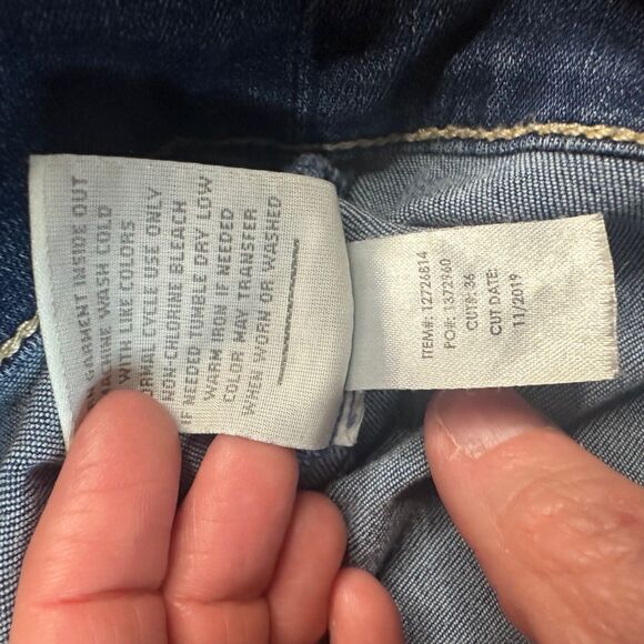 Torrid Denim 2X Cropped Jean Jacket Blue Stretch Button Front Plus Fall - Picture 5 of 5